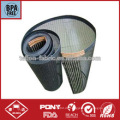 China 1piece maßgeschneiderte seitliche verstärkte Stier Nase 4x4mm Teflon Gefrierschrank Mesh Gürtel